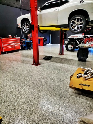 Why Choose Epoxy for Your Auto Body Shop Floor